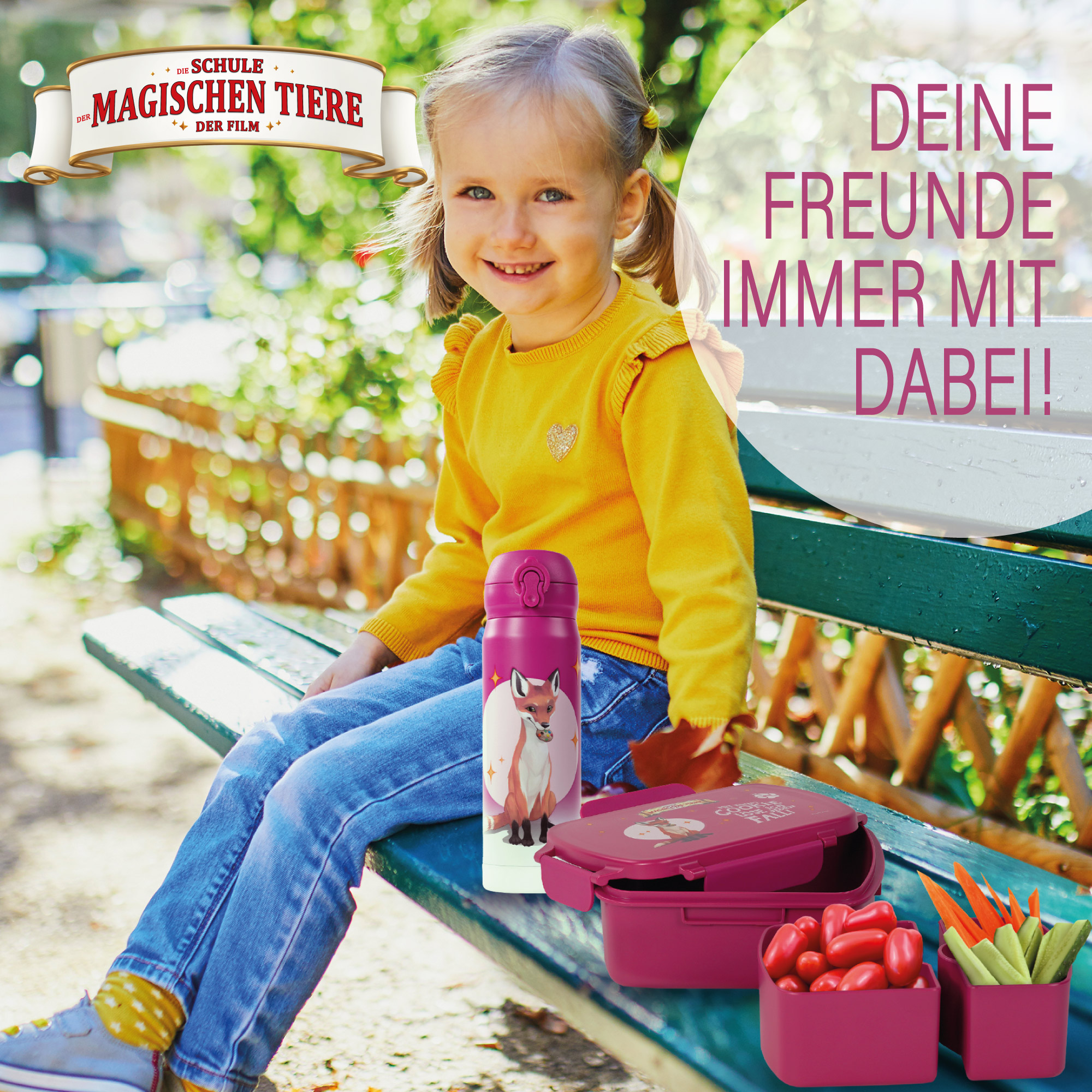 Snackbox, Rabbat, aus rPET - beerenrot| AWAVE®