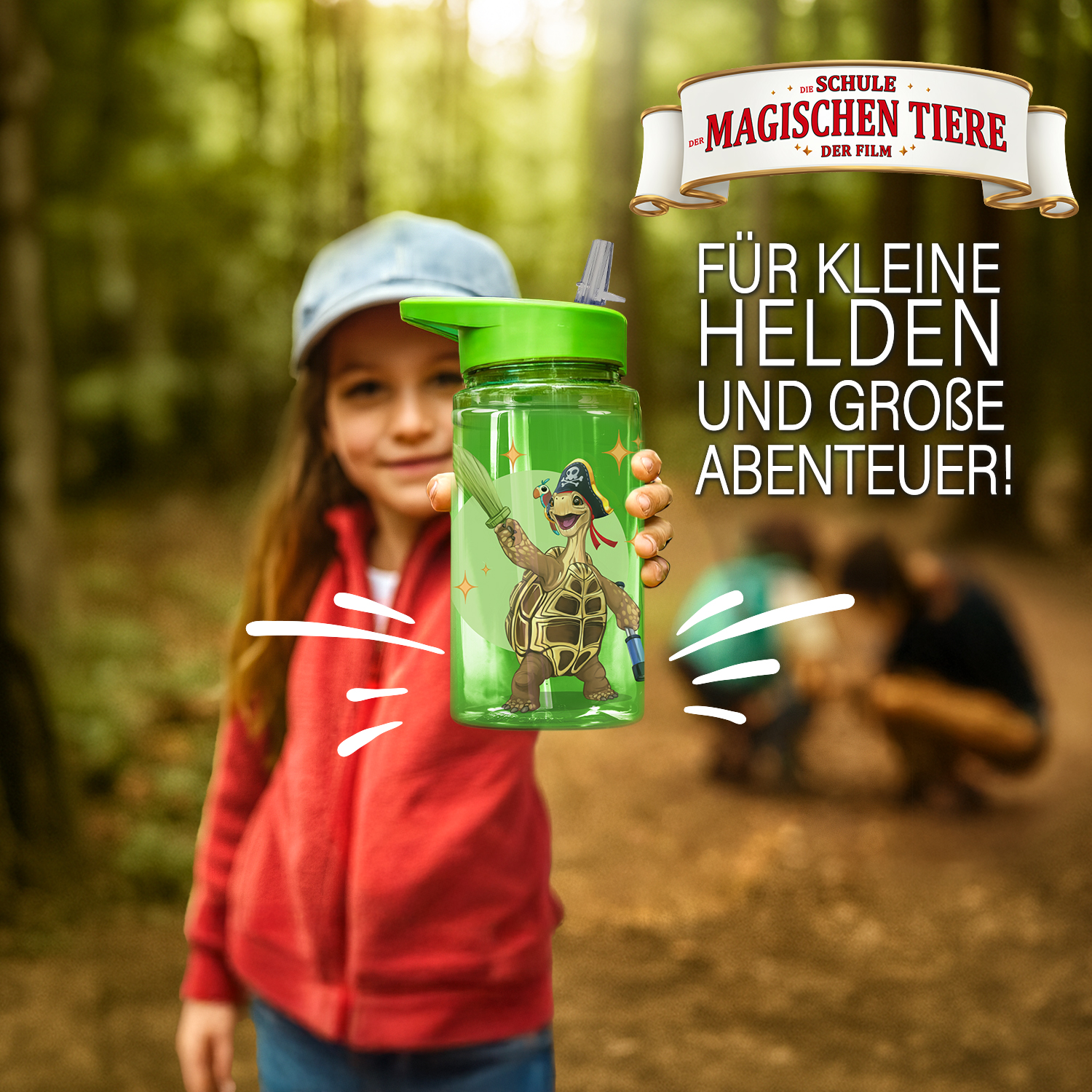 Trinkflasche 400 ml rPET | Grün, Henrietta