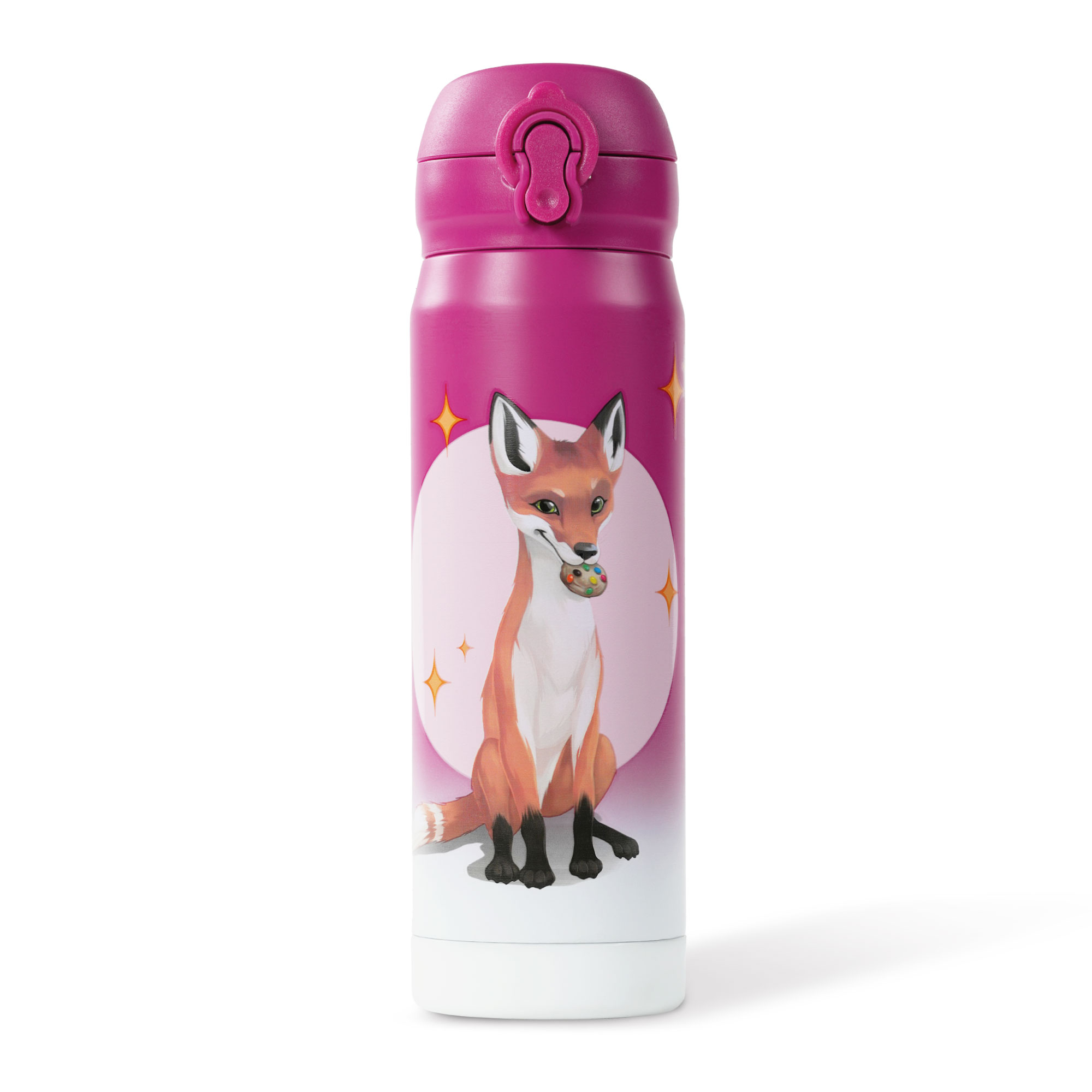 Trinkflasche, Rabbat, 380 ml, Edelstahl - beerenrot | AWAVE®