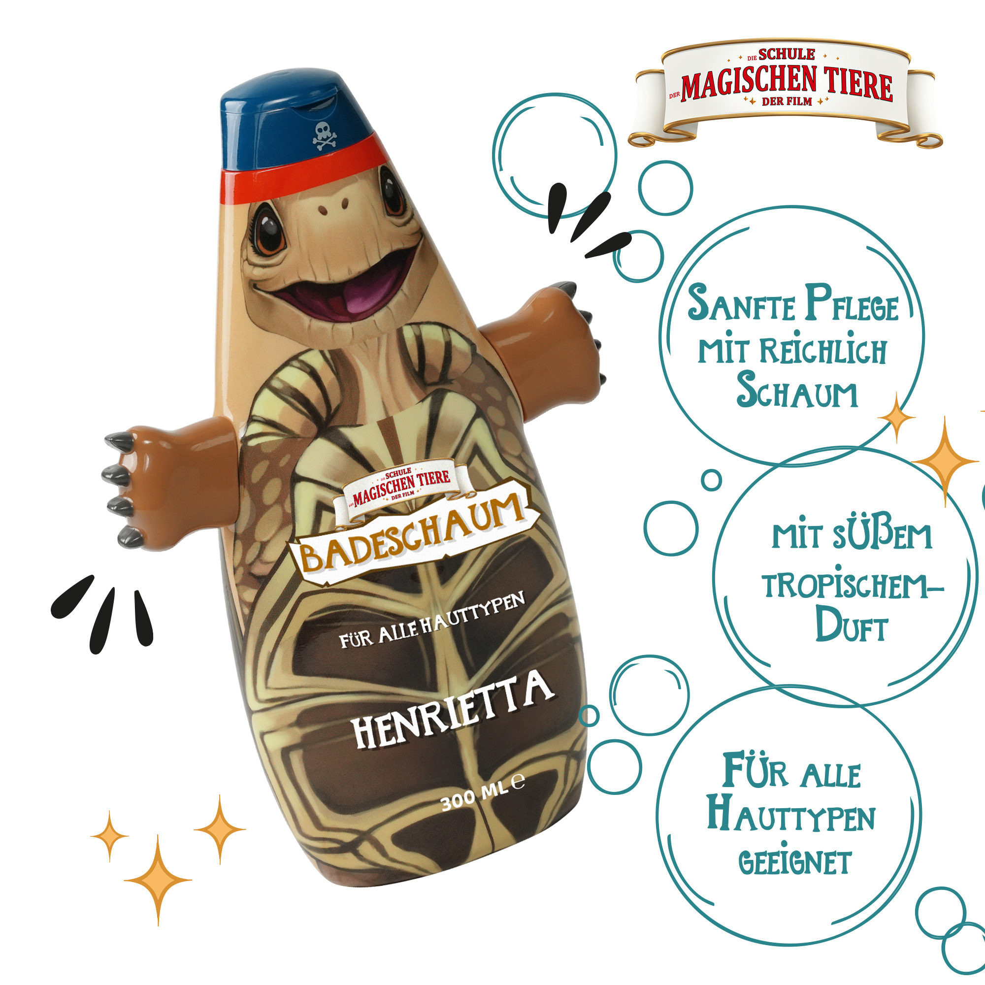 Badeschaum 300 ml | Tropischer-Duft, Henrietta