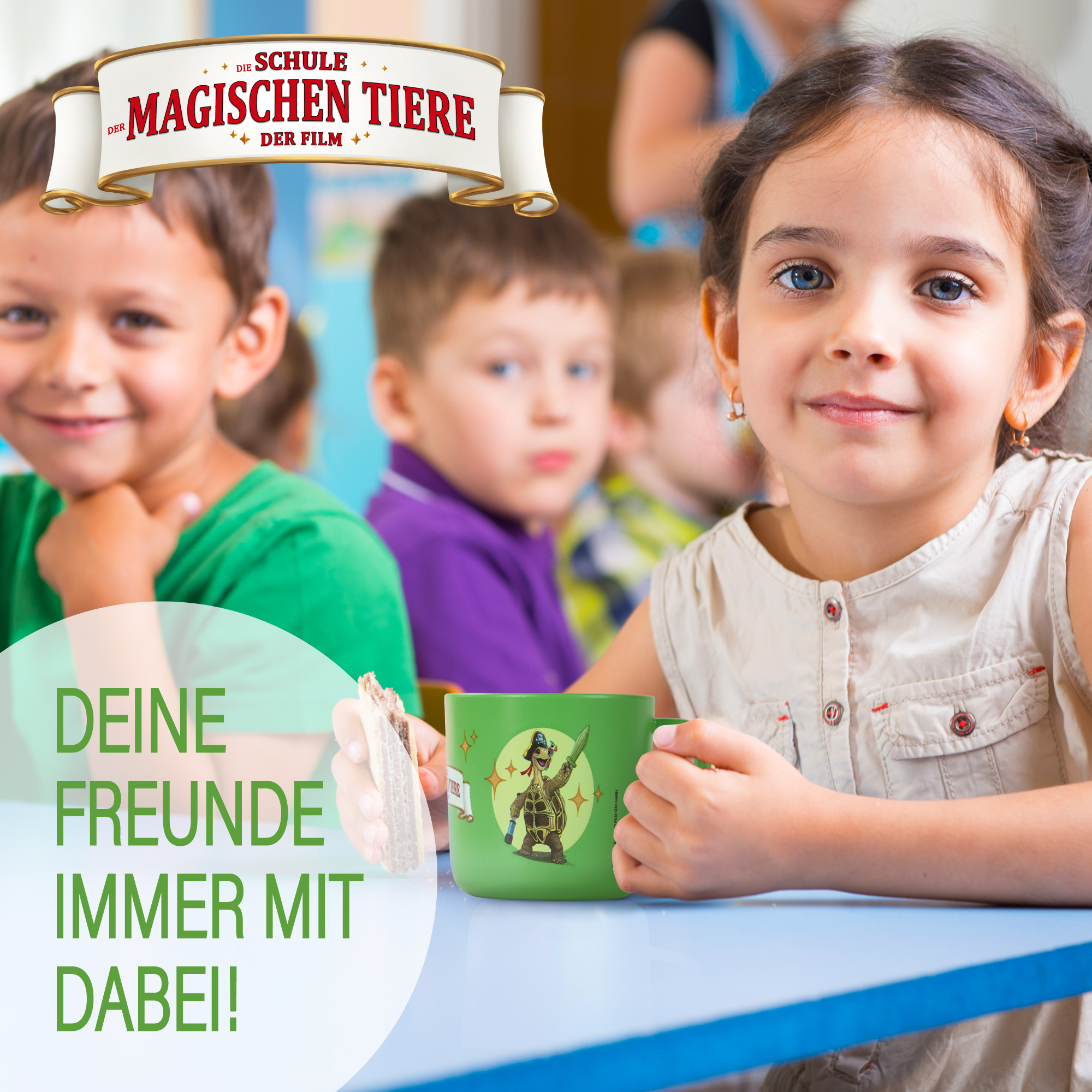 Kinder Tassen Set 4-teilig, 250 ml, rPET | AWAVE®