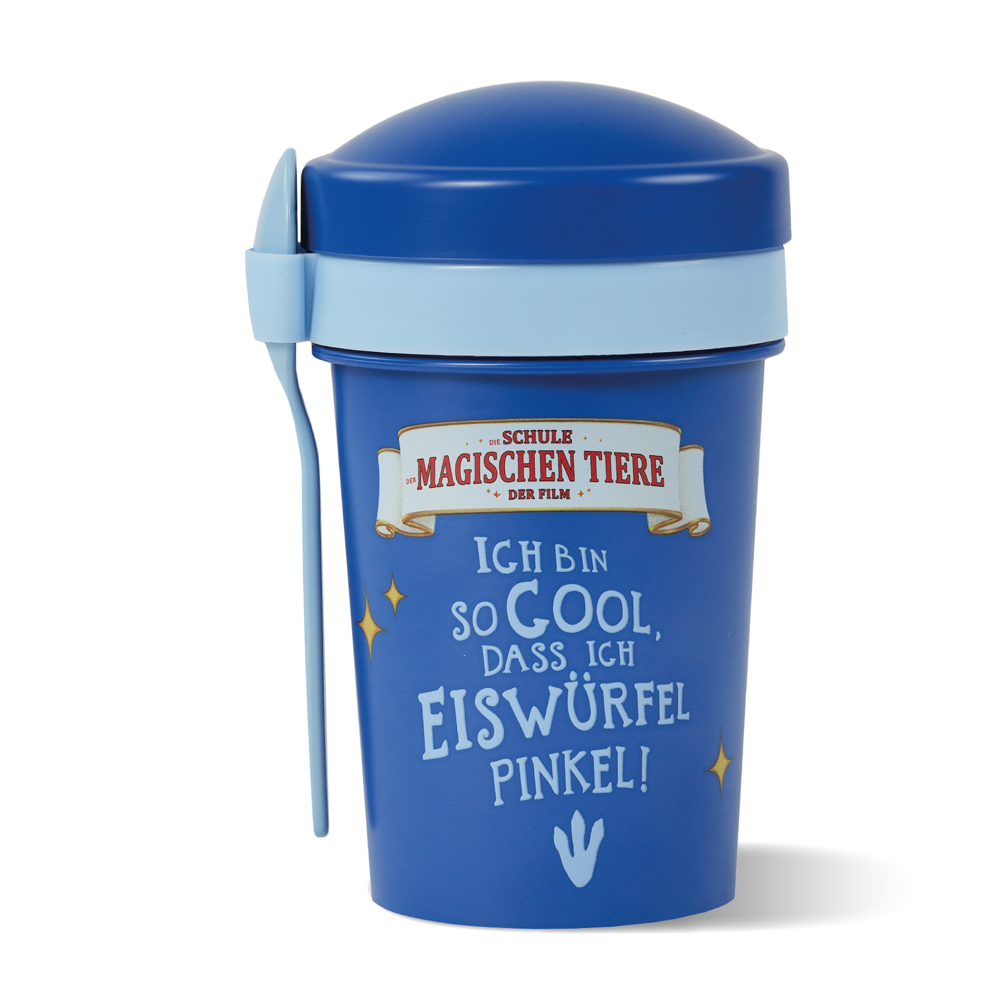 Müslibecher To Go, Juri, 540 ml, rPET - Blau | AWAVE®