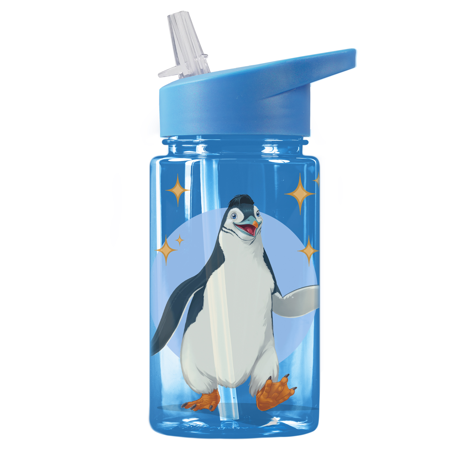 Trinkflasche 400 ml rPET | Blau, Juri