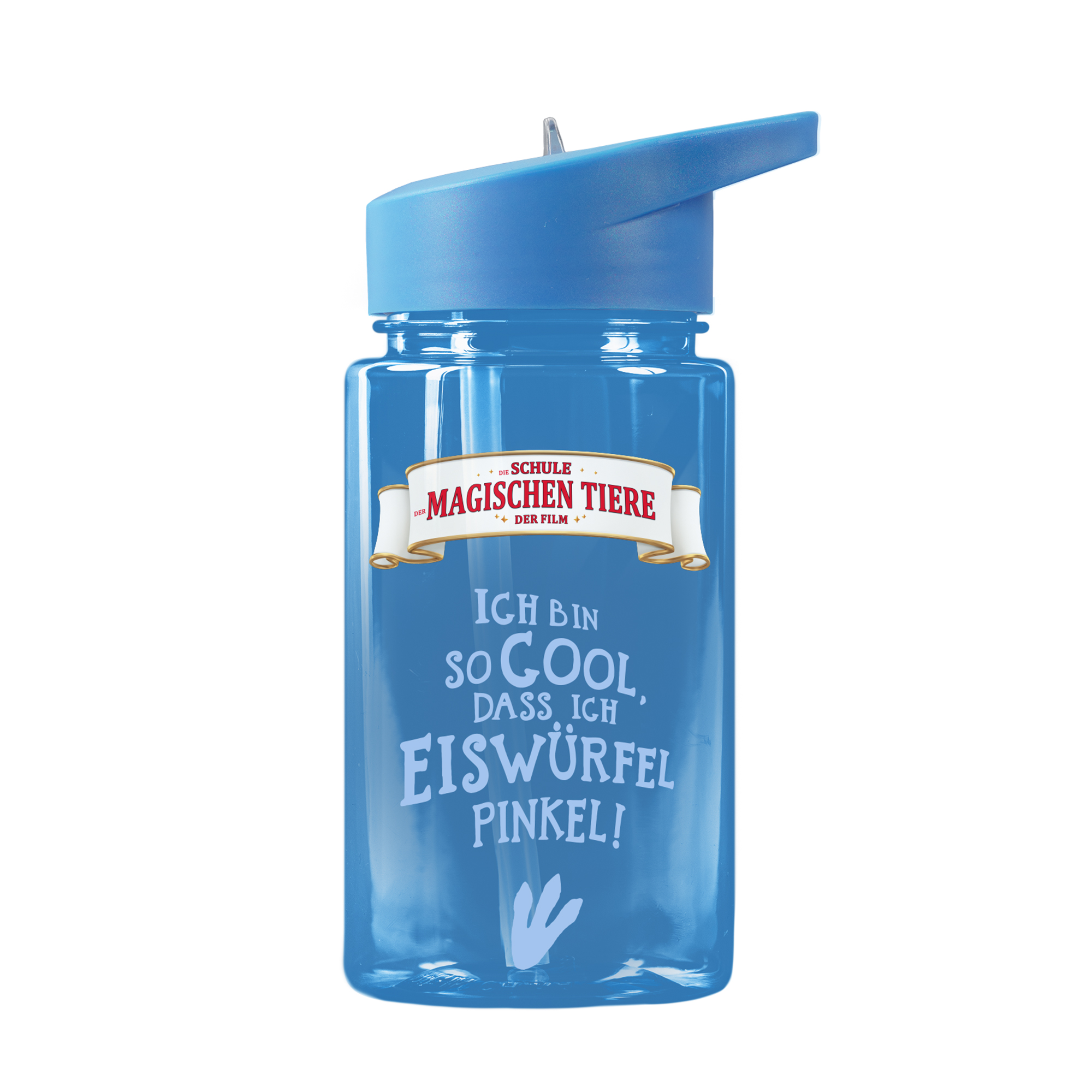Trinkflasche 400 ml rPET | Blau, Juri